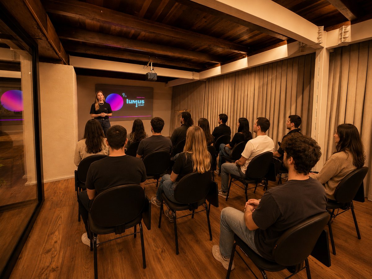 Prática de gravação e produção audiovisual nos estúdios da Lumus